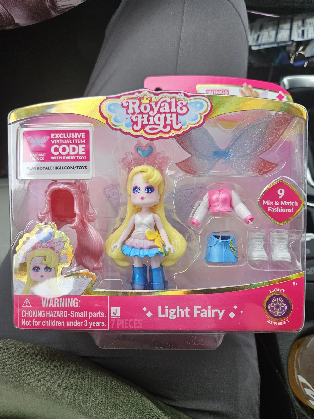 Light Fairy Doll - Pink & Blue Mix-and-Match Set